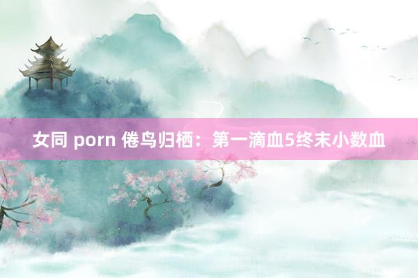 女同 porn 倦鸟归栖：第一滴血5终末小数血