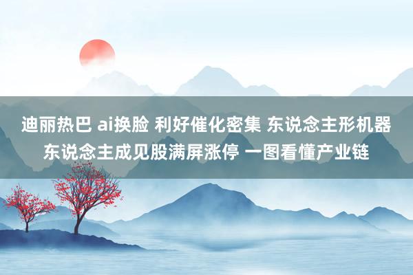 迪丽热巴 ai换脸 利好催化密集 东说念主形机器东说念主成见股满屏涨停 一图看懂产业链