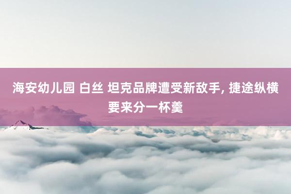 海安幼儿园 白丝 坦克品牌遭受新敌手， 捷途纵横要来分一杯羹